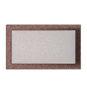 Lüftungsgitter  Kamingitter  22x37 kupferfarbig