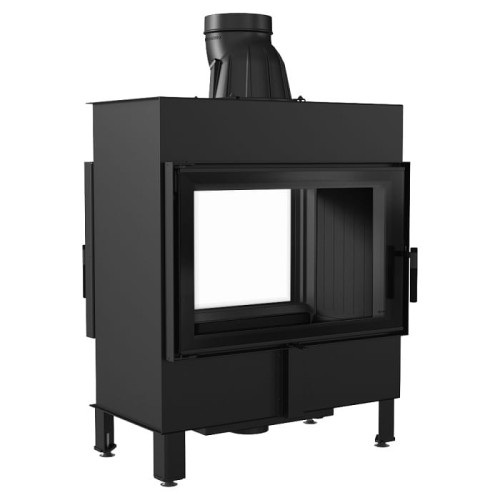 Warmluft Kamineinsatz LUCY 14 Tunel - Brennkammer schwarz (1).jpg