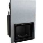 Kamin mit Wassermantel - MAJA/PW/12/G/W - mit Schiebetür  (8kW) Ø 180 