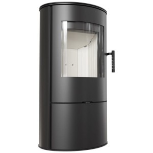 Kaminofen,Schwedenofen  aus Stahl ROLLO 7 KW  Ø 150 