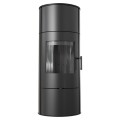 Kaminofen KOZA ROLLO Schwarz - (8kW) Ø 150 Mit Akkumulatoren-scheiben  (1).jpg