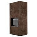 Kaminbausatz FLOKI BOX 8 kW Ø 160 Quarzsinter OXIDE MORO schwarz Verkleidung (3).jpg