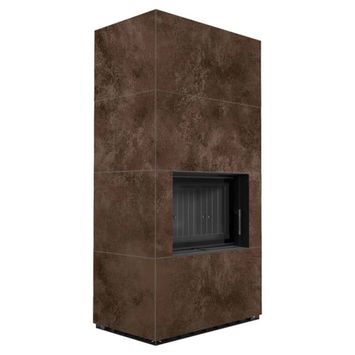Kaminbausatz FLOKI BOX 8 kW Ø 160 Quarzsinter OXIDE MORO schwarz Verkleidung.jpg
