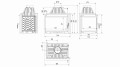 Abmessungen des Simple Z Links BS 15 kW Kamins mit 200 mm Rauchgasabgang (5).png