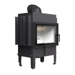 Stahlkamin KRATKI NORRA 9,9 kW Ø 200
