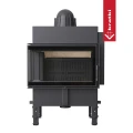 NORRA/L/BS/BLACK - Stahlkamineinsatz schwarze Brennkammer (2)