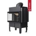 NORRA/L/BS/BLACK - Stahlkamineinsatz schwarze Brennkammer (3)