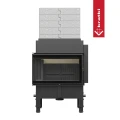 Speicherkamineisatz NORRA/L/BS/BLACK/AKU5 - schwarze Brennkammer (3)