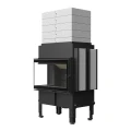 Speicherkamineisatz NORRA/L/BS/BLACK/AKU5 - schwarze Brennkammer (4)