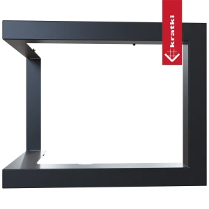 Blendrahmen für Kamineinsatz KRATKI VNL 610/430 Eck links 