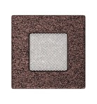Lüftungsgitter  Kamingitter  11x11cm kupferfarbig