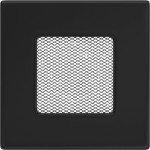 Lüftungsgitter  Kamingitter  11x11cm schwarz