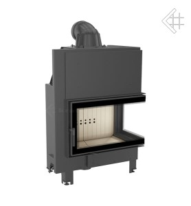   MBO (15kW) P/BS - Eck Kamineinsatz Verglasung rechts