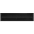 Lüftungsgitter, Kamingitter FRESH 17cm x 70 schwarz(1)
