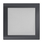 Lüftungsgitter  Kamingitter  22x22 graphit