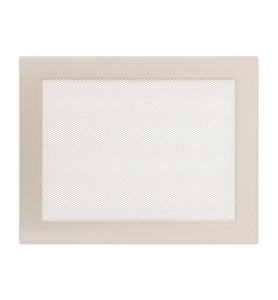 Lüftungsgitter  Kamingitter  22x 30 kremig