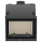 Kamin mit Wassermantel - ZUZIA PW 15 DECO - (12kW) Ø 200