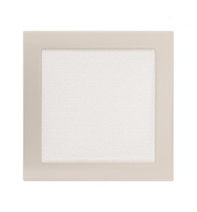 Lüftungsgitter  Kamingitter  22x22 kremig