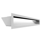 Lüftungsgitter LUFT  weiß  9x40