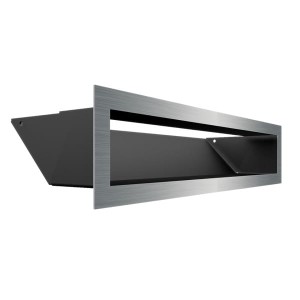 Lüftungsgitter LUFT  geschliffen 9x40