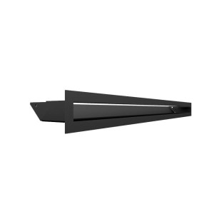 Lüftungsgitter LUFT  schwarz  6x80