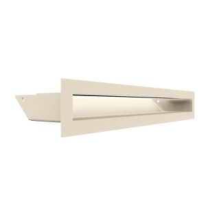 Lüftungsgitter LUFT  cremefarbig  6x40