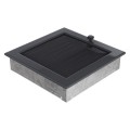 Kamingitter 22x22 - graphite mit Jalousien(3)