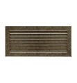 Lüftungsgitter FRESH 17x37 schwarz-gold(1)