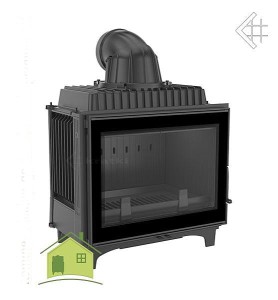 FRANEK 12 PF - (12kW)  Guss-Kamineinsatz  Warmluft