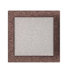 Lüftungsgitter  Kamingitter   22x22 kupferfarbig
