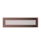 Lüftungsgitter  Kamingitter  11cm x 42cm kupfer