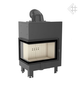 MBM L/BS - (10 kw) Eck Kamineinsatz -Verglasung links