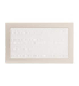 Lüftungsgitter  Kamingitter  22x37 cremefarbig