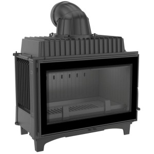  FRANEK 14/PF - (14kW)  Guss-Kamineinsatz - Warmluft