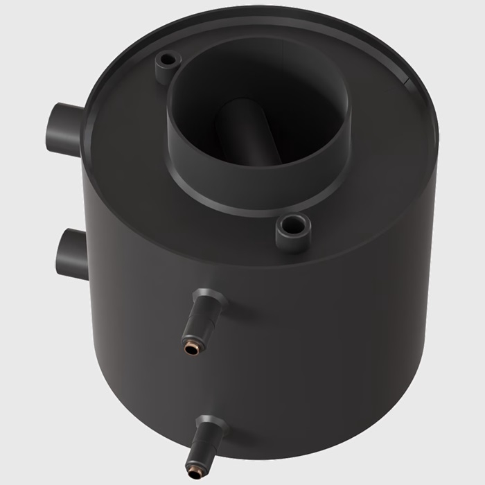 Wasseraufsatz für Kaminöfen BJORN/W